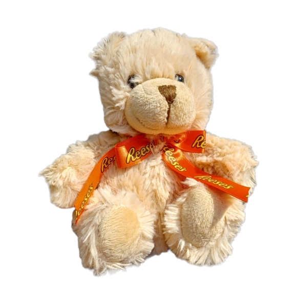✓Reeces Peanut Butter Cups Plush Teddy Bear - Picture 2 of 9
